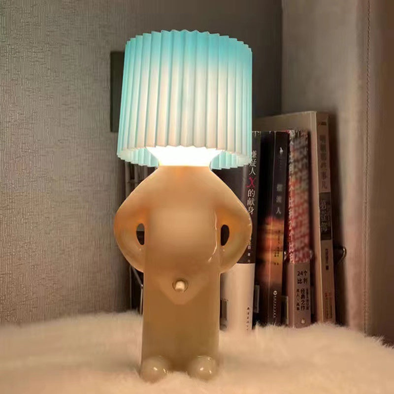 Genert lille mand kreativ lampe