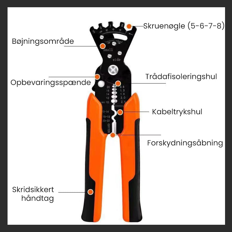 Multifunctional Wire Stripping Pliers