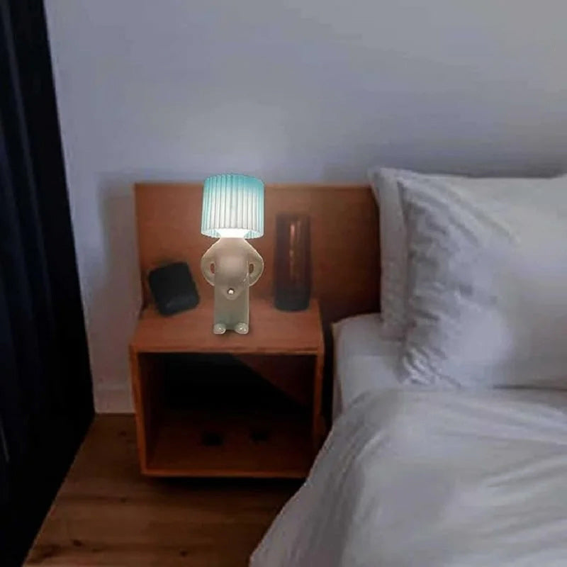 Genert lille mand kreativ lampe