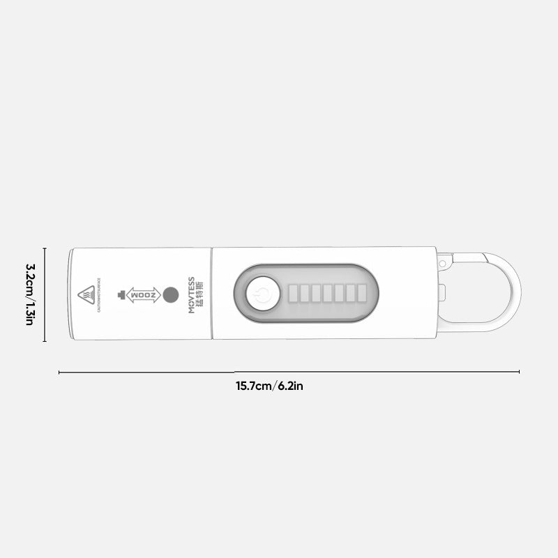 Genopladelig LED Lommelygte