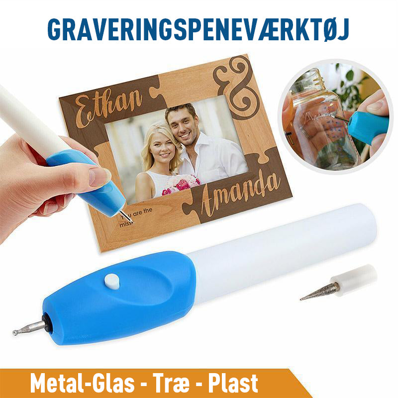 Bærbar elektrisk graveringspen