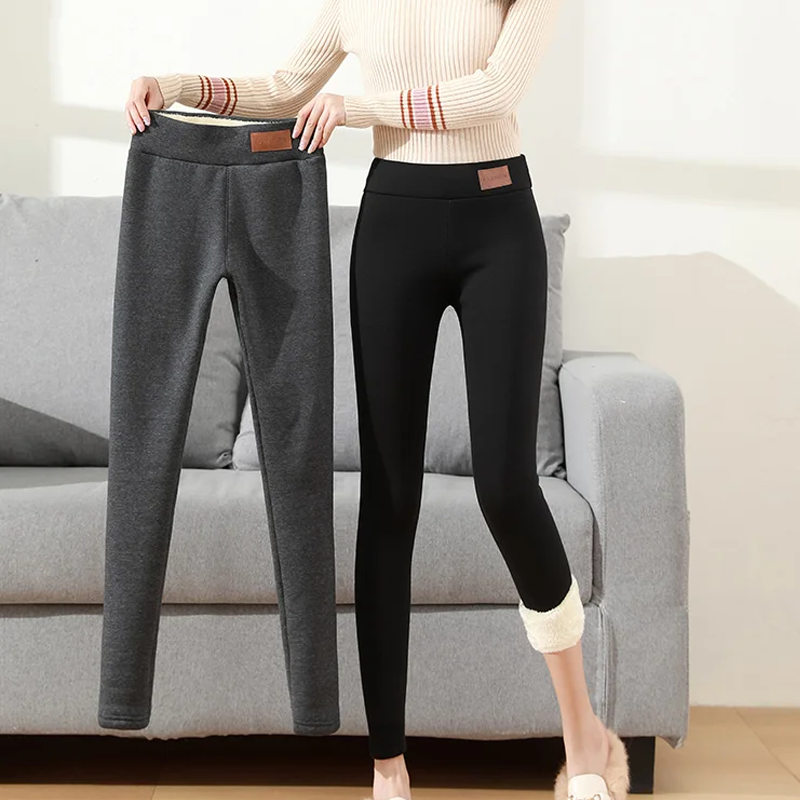 Varme fleeceforede leggings (Dame)