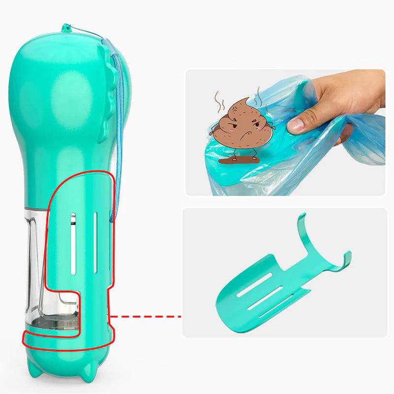 4 in 1 Multifunctional Dog Bottle