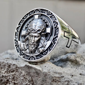 Jesus kors ring